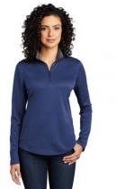 Port Authority ® Ladies Silk Touch  Performance 1/4-Zip